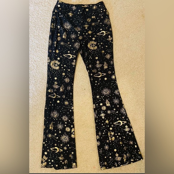 No Boundaries Pants - Celestial Super Flare Pants